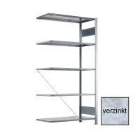 META CLIP Anbauregal 2000 x 1000 x 300 mm, 5 Böden,...