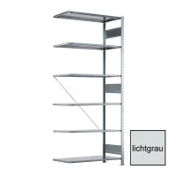 META CLIP Anbauregal 2500 x 1000 x 400 mm, 6 Böden,...