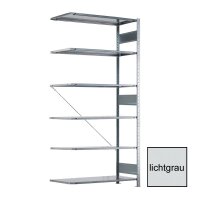 META CLIP Anbauregal 2500 x 1300 x 600 mm, 6 Böden,...
