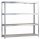 META SPEED-RACK Weitspannregal 2470 x 2500 x 400 mm, 4 Ebenen, Spanplattenböden