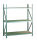 META MINI-RACK Grundregal 2200 x 1400 x 1050 mm, 3 Ebenen, Spanplattenauflage