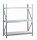 META MINI-RACK Grundregal 2200 x 2200 x 1050 mm, 3 Ebenen, Stahlpaneelauflage