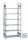 META CLIP Grundregal 2200 x 1250 x 600 mm, 6 Böden