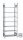 META CLIP Grundregal 2500 x 750 x 600 mm, 7 Böden