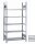 META CLIP Grundregal 1850 x 1000 x 600 mm, 5 Böden