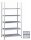 META FIX Grundregal 1850 x 750 x 600 mm, 5 Böden