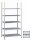 META FIX Grundregal 1850 x 1250 x 600 mm, 5 Böden