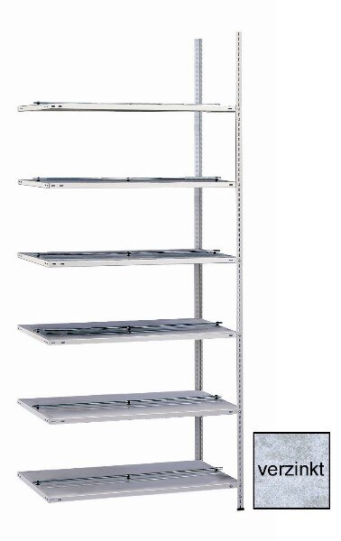 META FIX Anbauregal 2200 x 1000 x 600 mm, 6 Böden