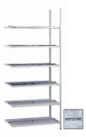 META FIX Anbauregal 2200 x 1000 x 600 mm, 6 Böden