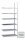 META FIX Anbauregal 2200 x 1250 x 600 mm, 6 Böden