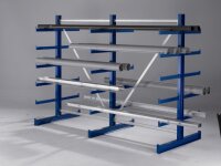 META ATLAS Kragarmregal 2000 x 6750 x 2x500 mm, 6...