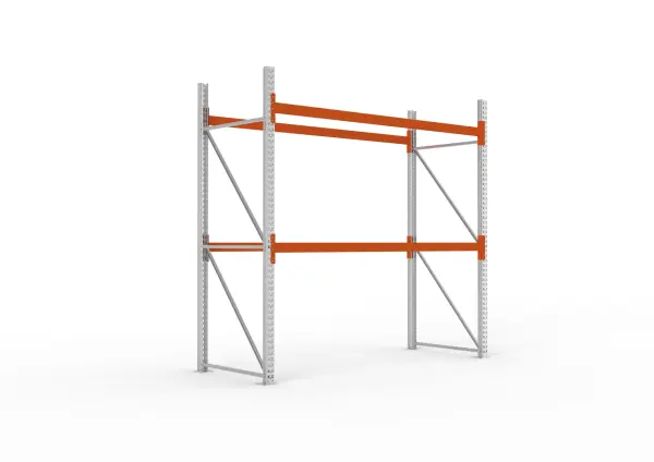 META MULTIPAL Grundregal 2700 x 2700 x 1100 mm, 2 Ebenen