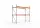 META MULTIPAL Grundregal 2700 x 2700 x 1100 mm, 2 Ebenen