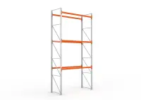 META MULTIPAL Grundregal 5500 x 2700 x 1100 mm, 3 Ebenen