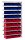 META CLIP Anbauregal 2000 x 1000 x 400 mm, 9 Böden, 36 Kästen
