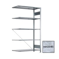 META CLIP Anbauregal 2000 x 1300 x 300 mm, 5 Böden,...