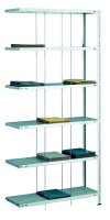 SCHULTE Büro-Fädelstabanbauregal 2300x900x350 mm