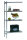 SCHULTE Lebensmittel-Anbauregal Aluminium 1800 x 1000 x 500 mm