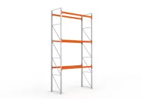 META MULTIPAL Grundregal 5500 x 2700 x 1100 mm, 3 Ebenen